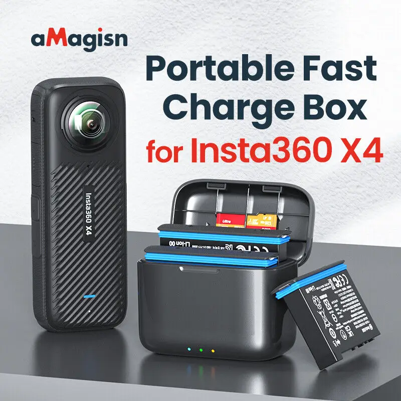 Зарядное устройство amagis для Insta360 X4