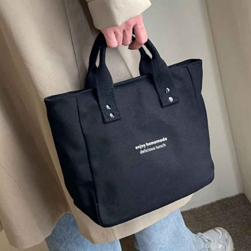 Classic Canvas Tote Bag - Durable and Versatile Shoulder Bag