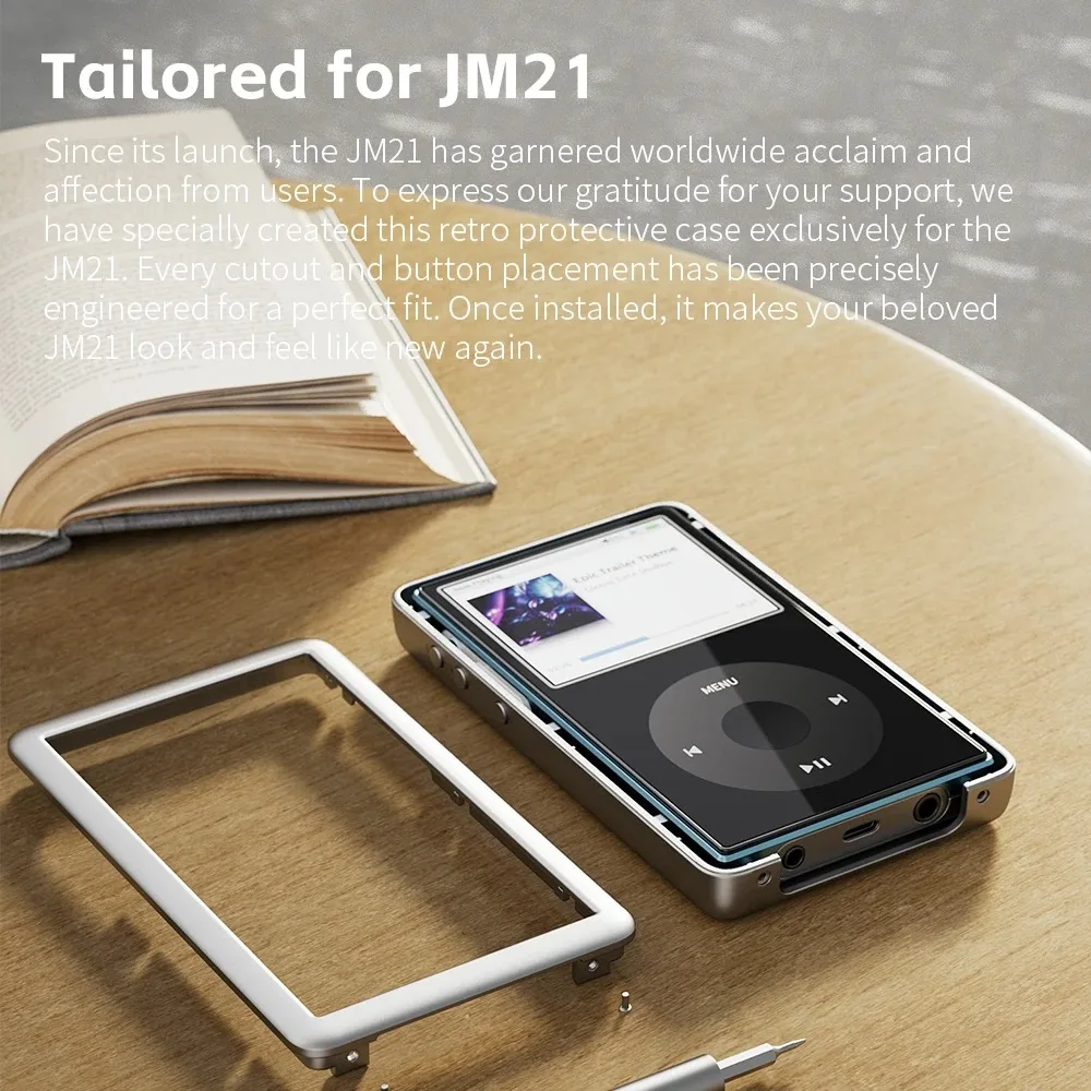 FiiO NEST POD JM21 플레이어용 보호 케이스 충격 방지 DAP 디지털 오디오 슬리브 커버 프리미엄 보호 쉘 액세서리
