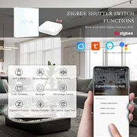 BSEED Zigbee Smart Blinds Switch Electric Roller Shutter Switch With EU Socket USB Type-C Ports Tuya Alexa Smart Life App - Image 2