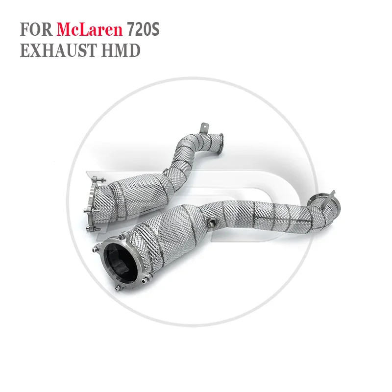 Downpipe for McLaren 720S With Heat Shield HMD Exhaust System Performance Quality certification