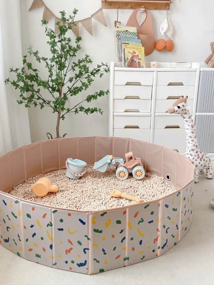 Ins Korean Style Children's Indoor Multi-purpose Game Pool Print Bobo Ball Pool Environmental Pvc Baby Outdoor Swimming Pools