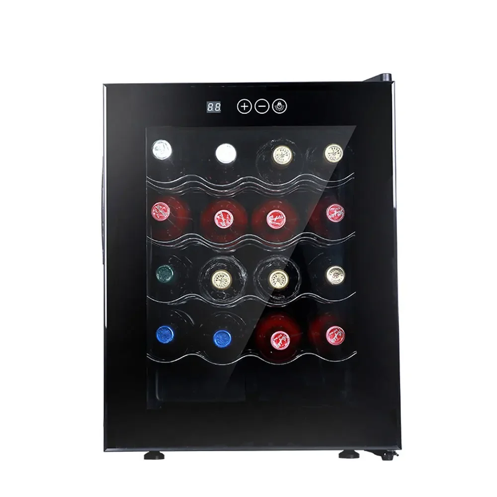 220V Constant Temperature Wine Cabinet Small Red Wine Refrigerated Display Cabinet 20 Household JC-48AW