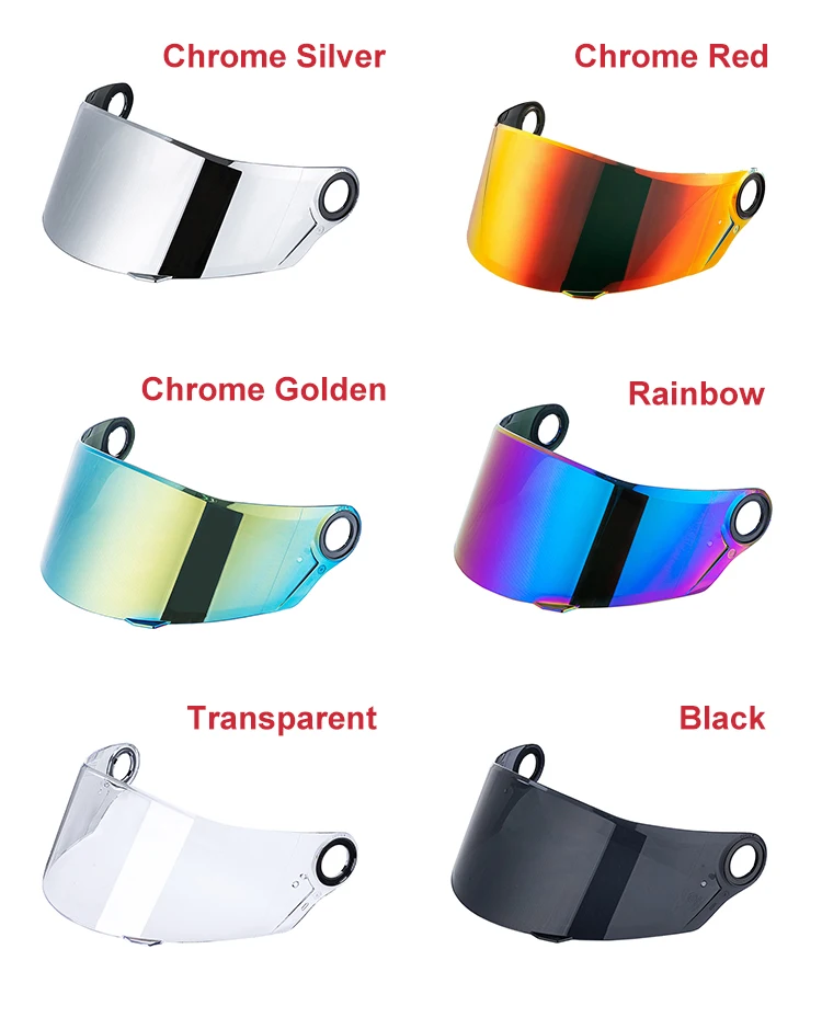 Helm visier für ls2 ff358 ff396 Vollgesichts-Motorrad helm visier mehrfarbig optionales Objektiv geeignet für ls2 ff358 ff396 ff392 – Detail 8