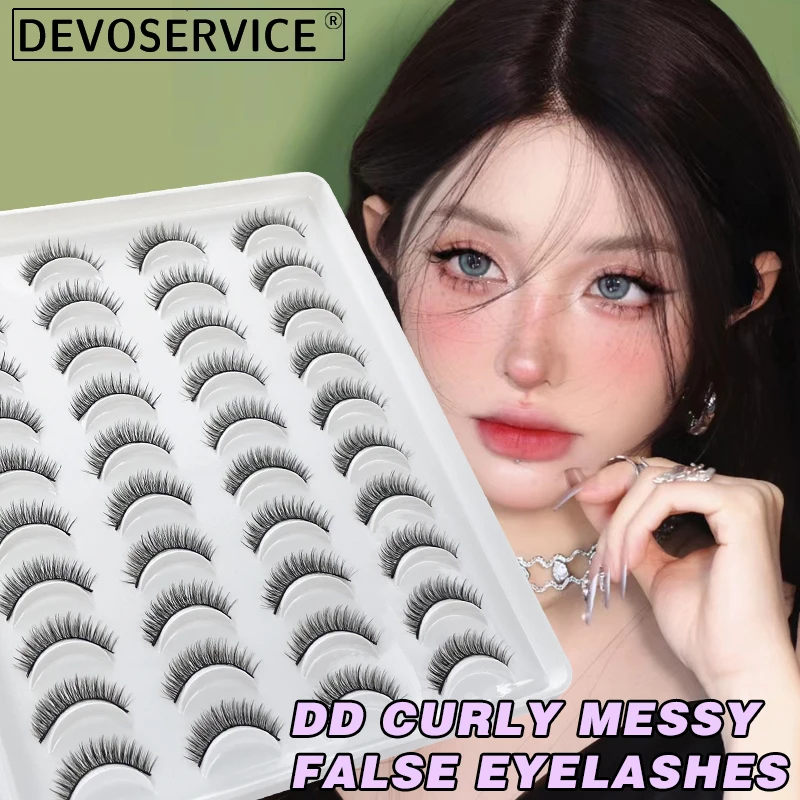 

Natural Volume False Eyelashes 20 Pairs 3D Mink Lashes Dramatic Thick Curl Fake Lashes Eyelash Extension Makeup Faux Cils Cilios