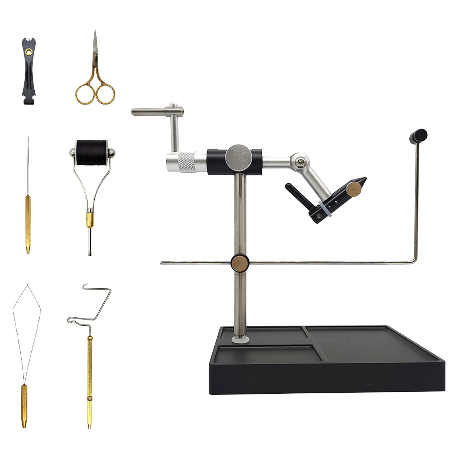 Poteau de rampe avec base lestée - Chrome, inox, laiton ou black design