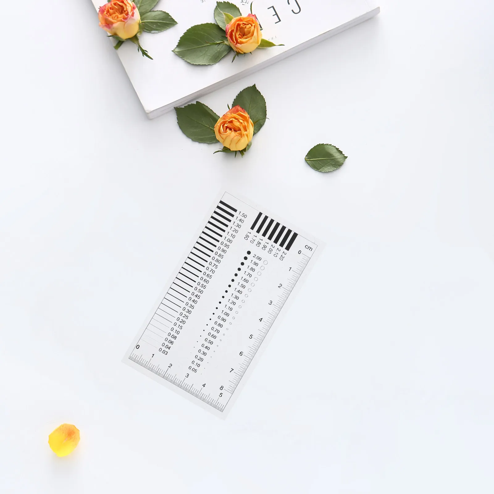 균열 폭 측정, 라인 폭 추정, 스크래치 감지, 결함 검사, 크기 측정을 위한 고정밀 투명 필름 자