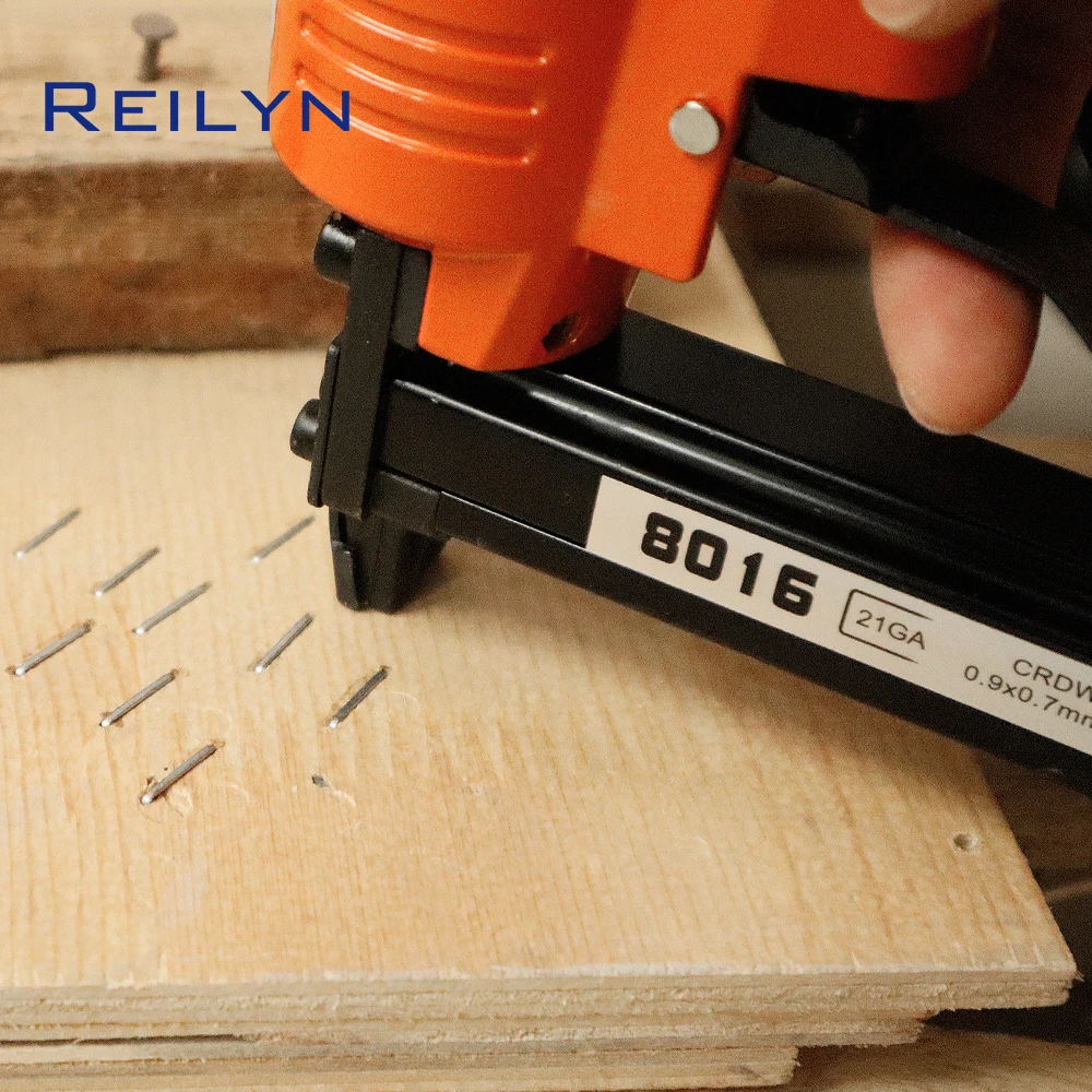 Staple Nailer Pneumatic Pin Nailer 21GA Air Stapler 8016 Pneumatic Upholstery Stapler Pneumatic Staple Gun Air Gun Nailer Small for sofa