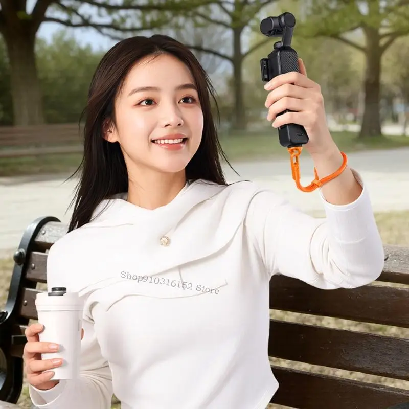 포켓 4/3 손목 코드 1/4인치 나사용 폴리에스테르 손목 코드 액세서리