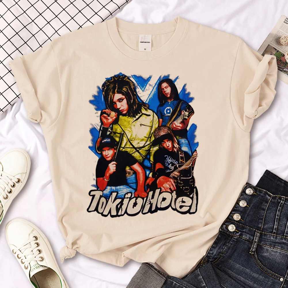 Tokio 여성용 호텔 티셔츠, 하라주쿠 일본 만화 티 걸, 만화 재미있는 의류 