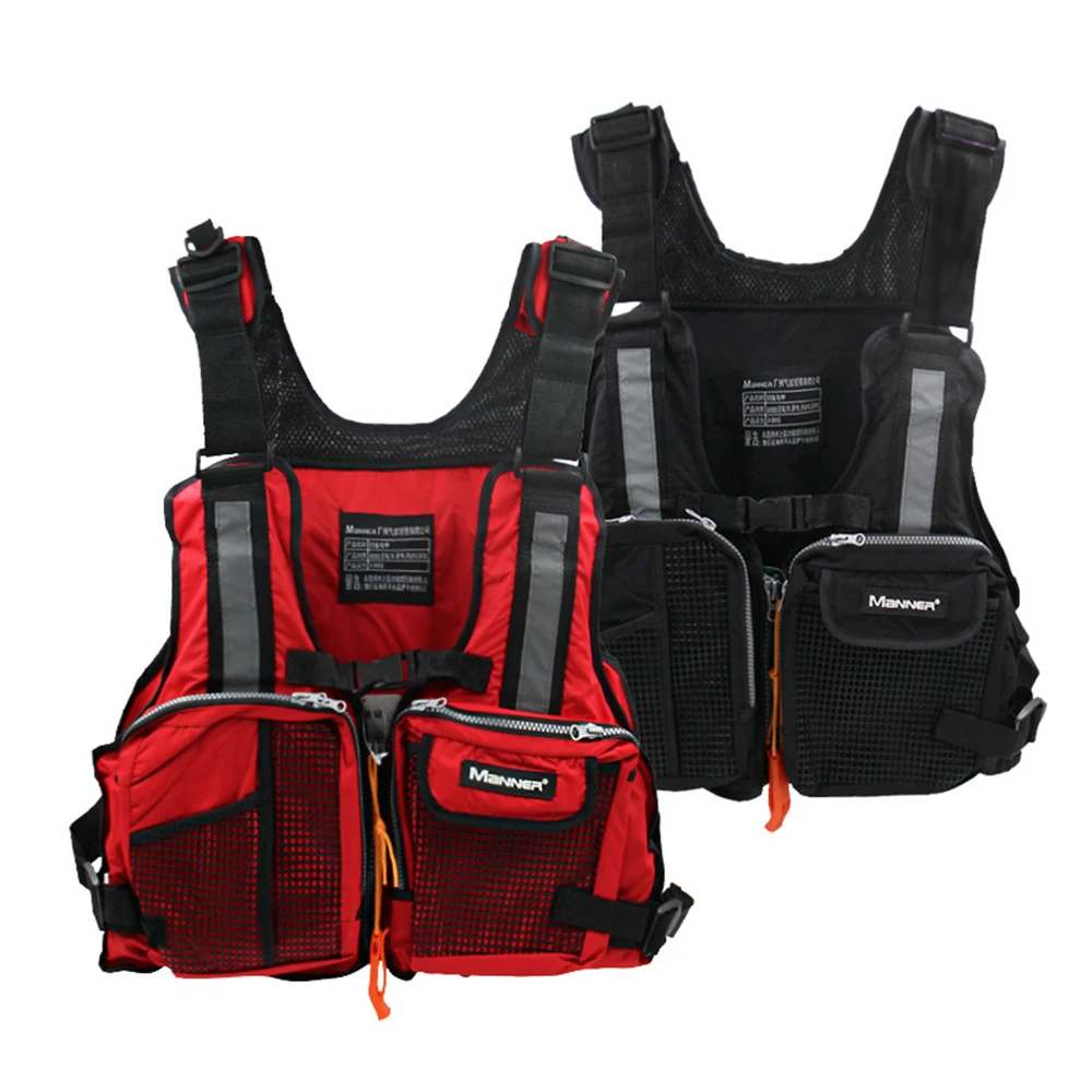 

Adult Buoyancy Vest Multifunctional Outdoor Fishing Jacket Lifejacket Portable Multi Pocket Rafting Kayak Swimming Lifejacket