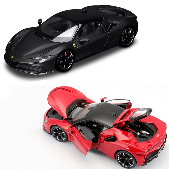 Bburago 1:24 FERRARI SF90 Stradale Car Model Die-casting Metal Model  Children Toy Boyfriend Gift Simulated Alloy Car Collection - AliExpress