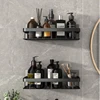 Bathroom Shelves No-drill Wall Mount Corner Shelf Shower Storage Rack Holder for WC Shampoo Organizer Bathroom Accessories 3