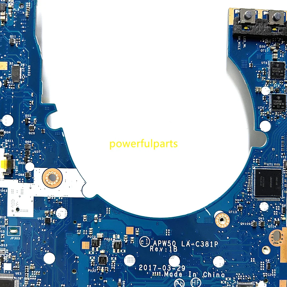 HP ZBook 15u G3 918335-601 839235-601 001 scheda madre DSC Intel i7 HP ZBook 15u G3 918335-601 839235-601 001 scheda madre DSC Intel i7