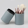 1pc Portable Makeup Brush Holder Travel Makeup Brush Case Makeup Brush Storage Bucket With Lid 14*5.7cm 1