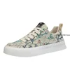 Graffiti Prints Black Canvas Sneakers Mens Vulcanized Shoes Man Low Top Sneaker Lace Up Trainer Skateboard Shoes Men's Plimsolls 5