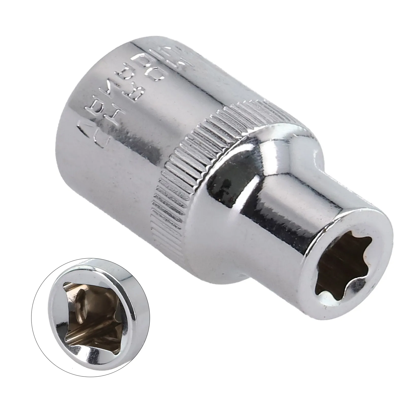 Description Picture 6 of itemHand Tool E Type Sockets 1/2 Square Tool Female Torx Socket For Ratchet End Wrench Head E10/E12/E14/E16/E18/E20/E22/E24