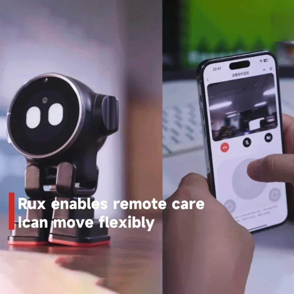 LeTianPai Smart Robot AI Emotional Interaction Games Python Programming Ten Languages Electronic E-Pet Toys For Children