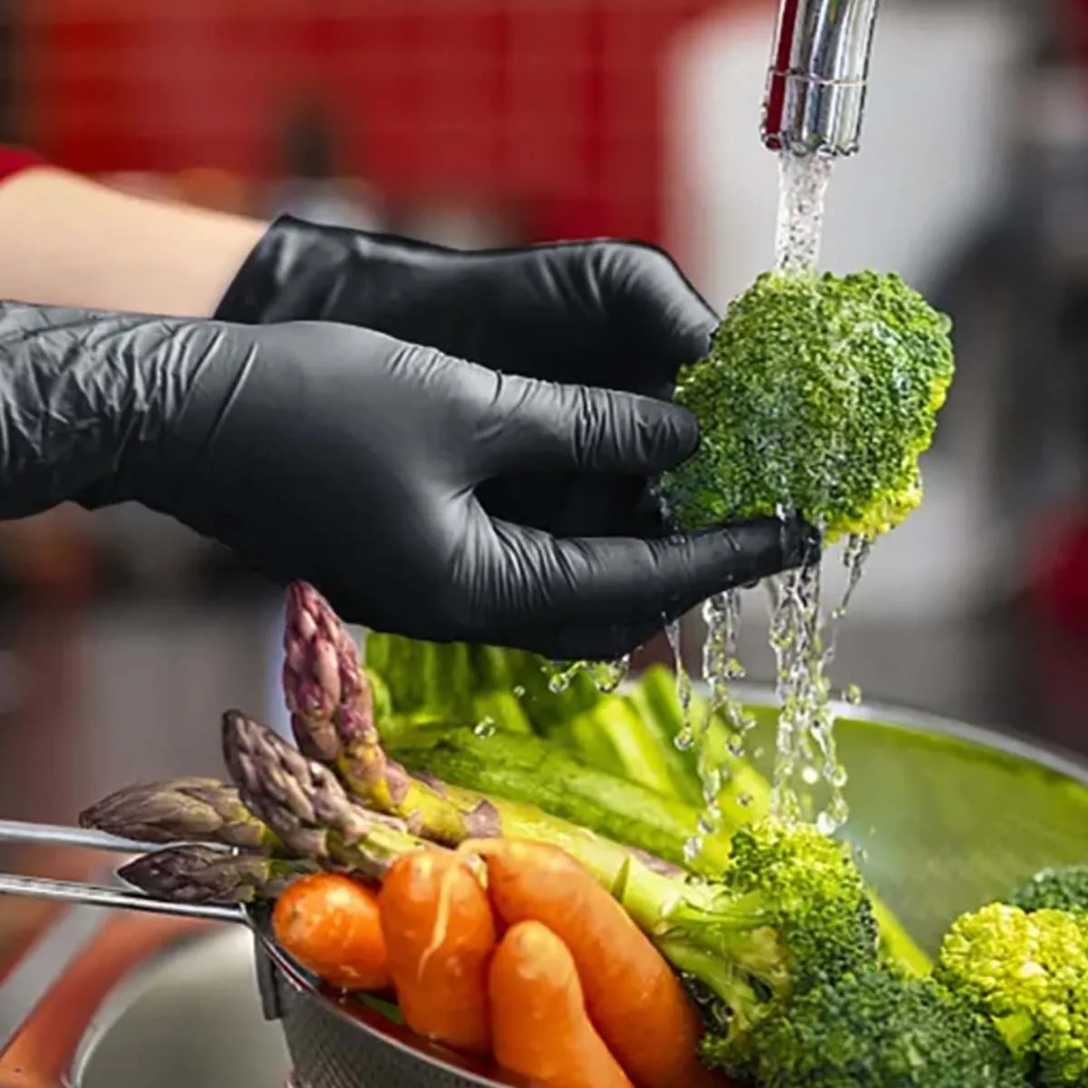 Thickened Disposable Gloves 100PCS/Set disposable gloves,disposable nitrile gloves,vinyl disposable gloves,disposable plastic gloves