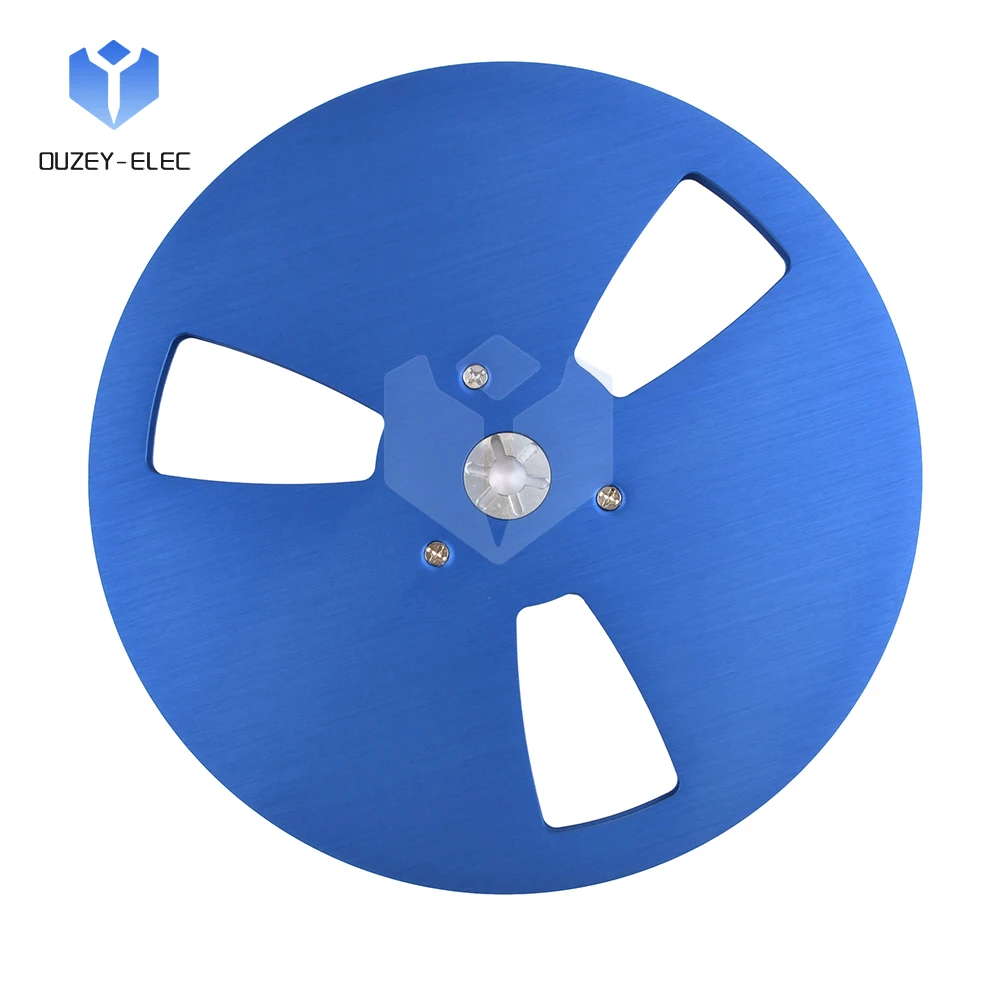 Reel to Reel Recorder Tape Empty Tray Accessory Tape Width 1/4 In Aluminum Tray 7" Empty