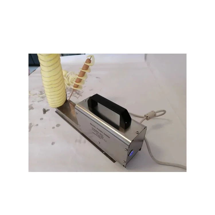 Commercial Potato Curly Fry Cutter Crane Stainless Steel Tornado Tower Fresh Chips Electric Spiral Potato Cutter Machine