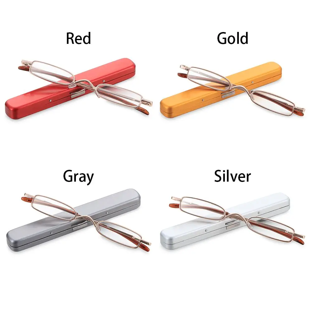 Mini Brille - Lunettes De Lecture Minces En Métal à Verres