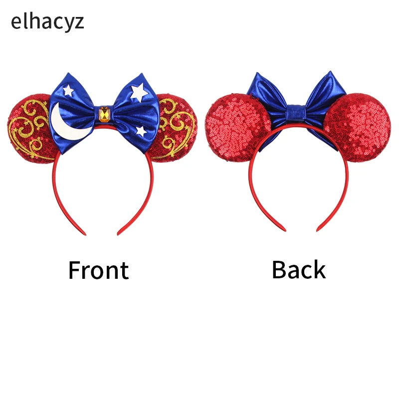 2024 New Trendy Glitter Mouse Ears Headband Sequin 5