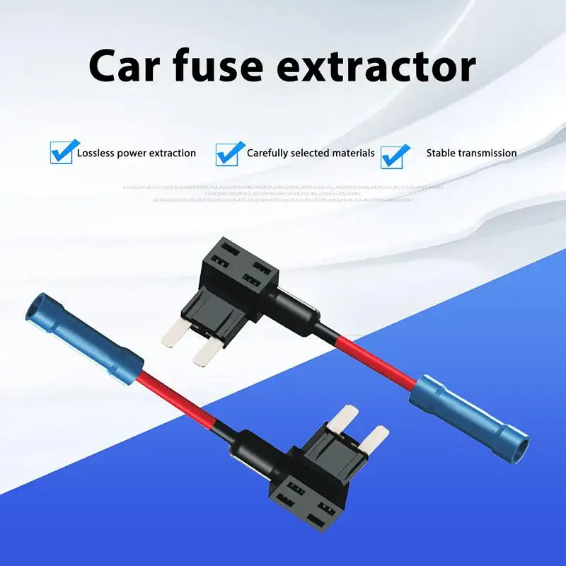 Car Fuses Kit Circuit Adapters And Fuse Set Add A Circuit Fuse Tap Fuse Adapter Splitter Small Taps Connector Replacement Car Plug Low Profile Car Interior