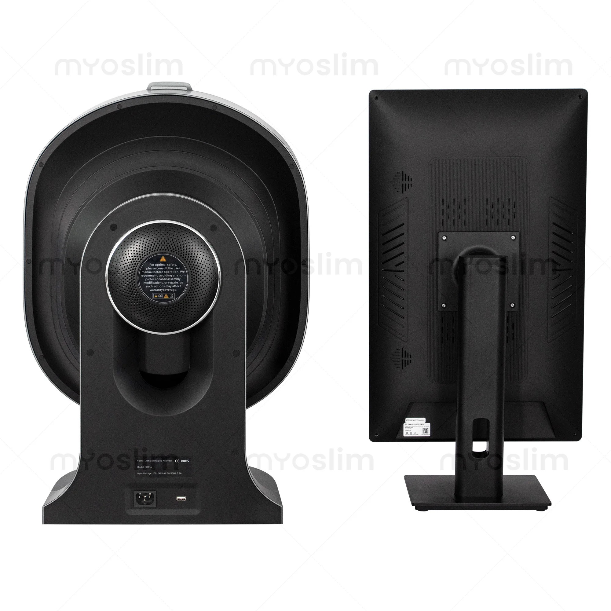 X5 毛包頭皮皮膚検出器 AI スマート肌アナライザー肌美容ケア機器 HD