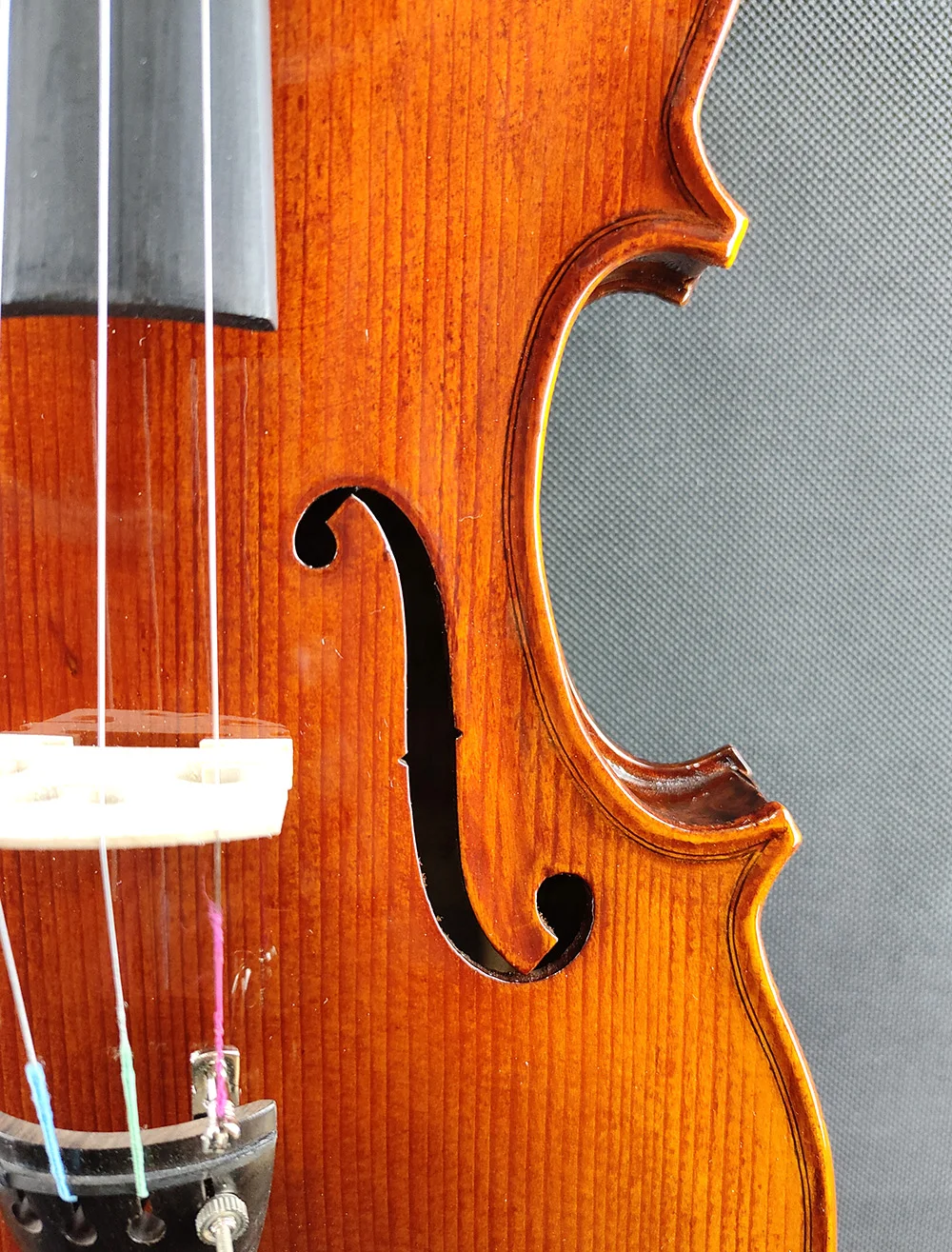 4/4 Size Handmade Oil Varnish APEXEL Violin Acoustic Violin Violin Accessories