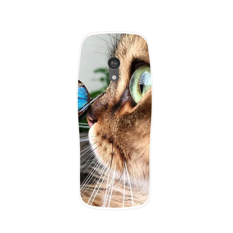 Clear TPU Soft Silicone Phone Cover with Cute Cartoon Design