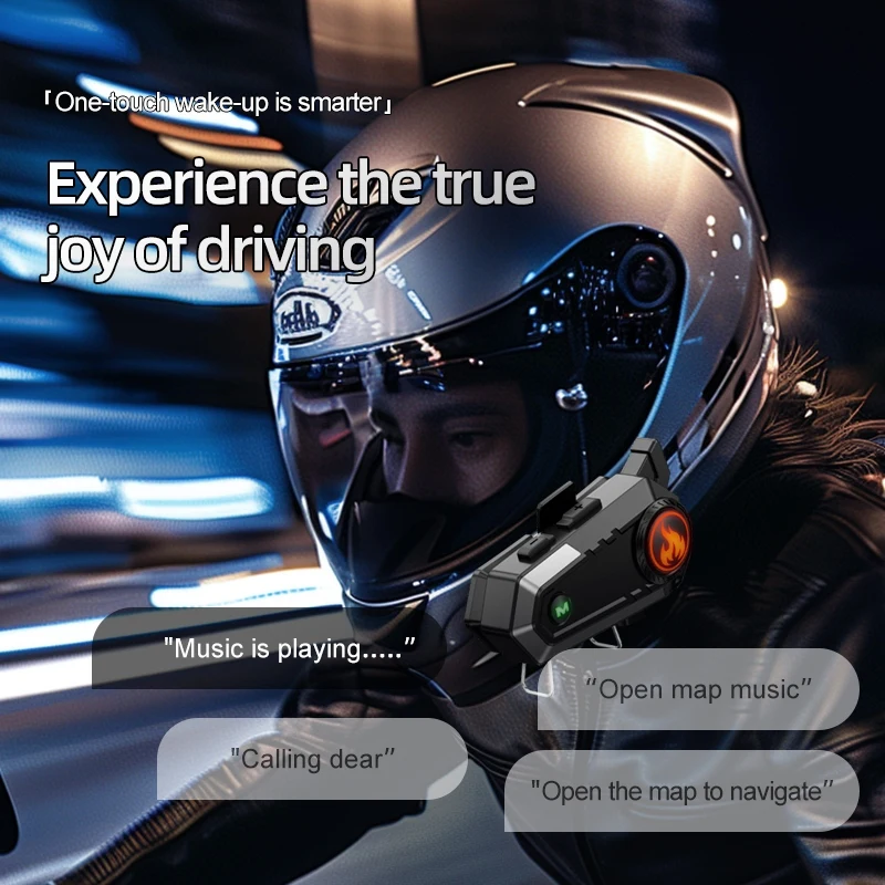 C9 Helmet Bluetooth Intercom for Motorbike