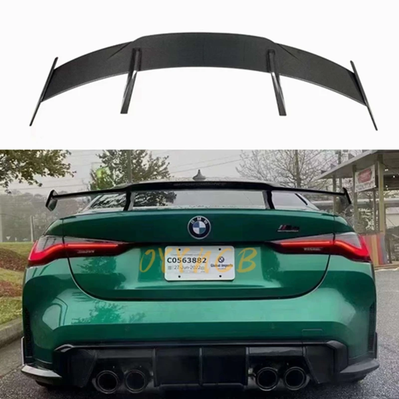 

FOR BMW M1 M3 M4 M5 M6 G22 G23 G80 G82 G14 F32 F36 GT Style Carbon Fiber Rear Spoiler Trunk Wing