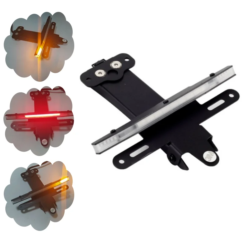 

Motorcycle Tail Tidy Fender Eliminator Kit For Harley Sportster S 1250 RH1250S Rear/Axle License Plate Holder Bracket LED Light