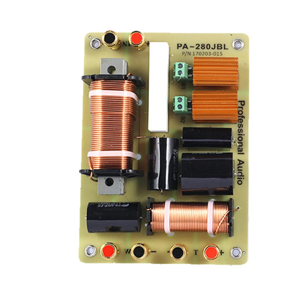 

1pc Audio Frequency Divider High And Low Frequency Divider 400W Audio Crossover Tweeter Bass Speaker Audio Frequency Divider