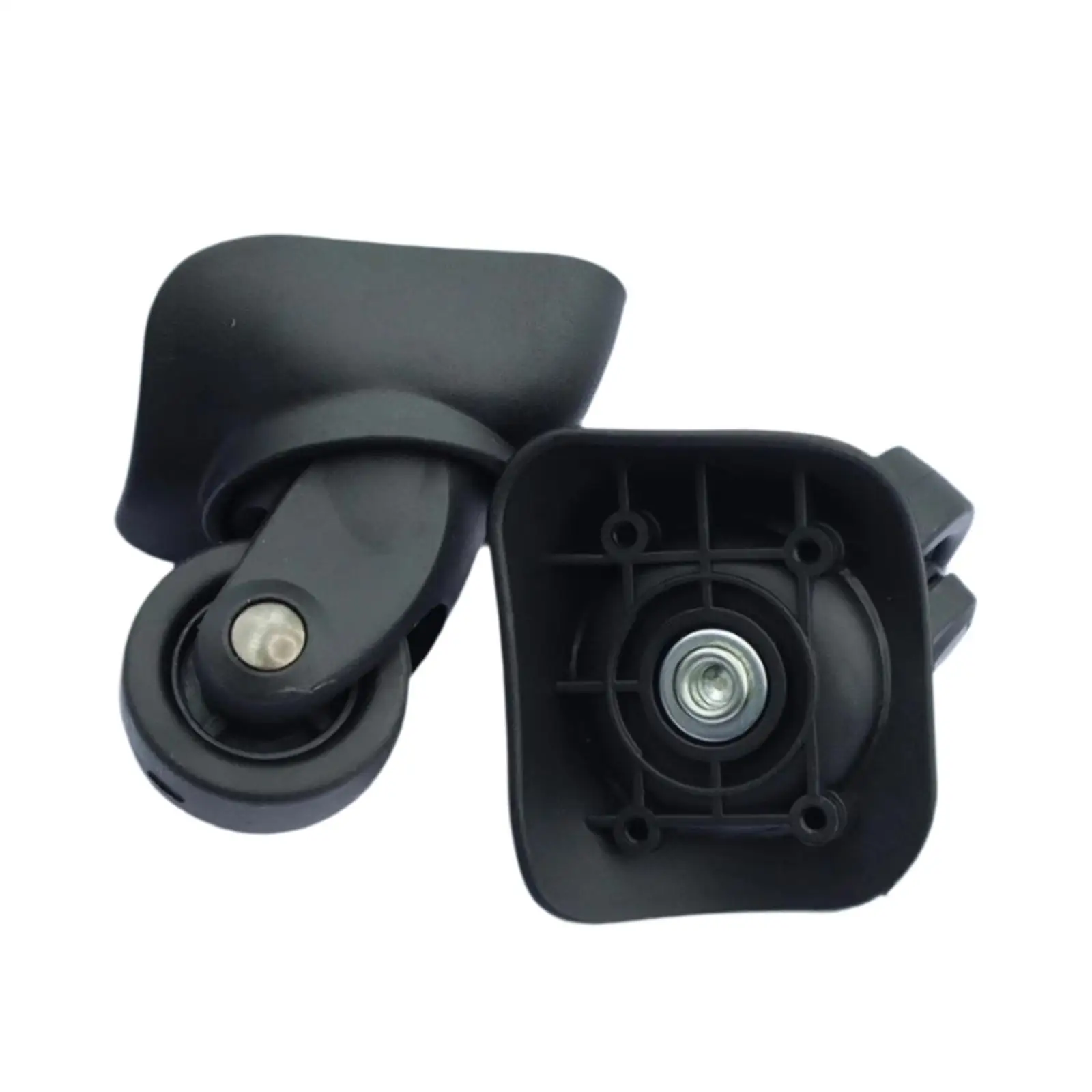 Luggage Wheels for Repairing Quiet Resuable DIY Easy Installation Lightweight Universal Suitcase Casters Swivel Wheels Versatile