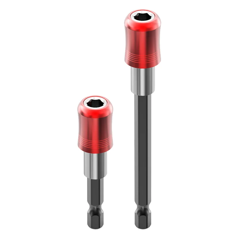 LIDIAO Magnetic Hex Bit Extension Bar Hexagonal Handle Three Piece Set Quick Release Self-locking Extension Rod Screwdriver