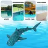 Smart Rc Shark whale Spray Water Toy Remote Controlled Boat ship Submarine Robots Fish Electric Toys for Kids Boys baby Children 6