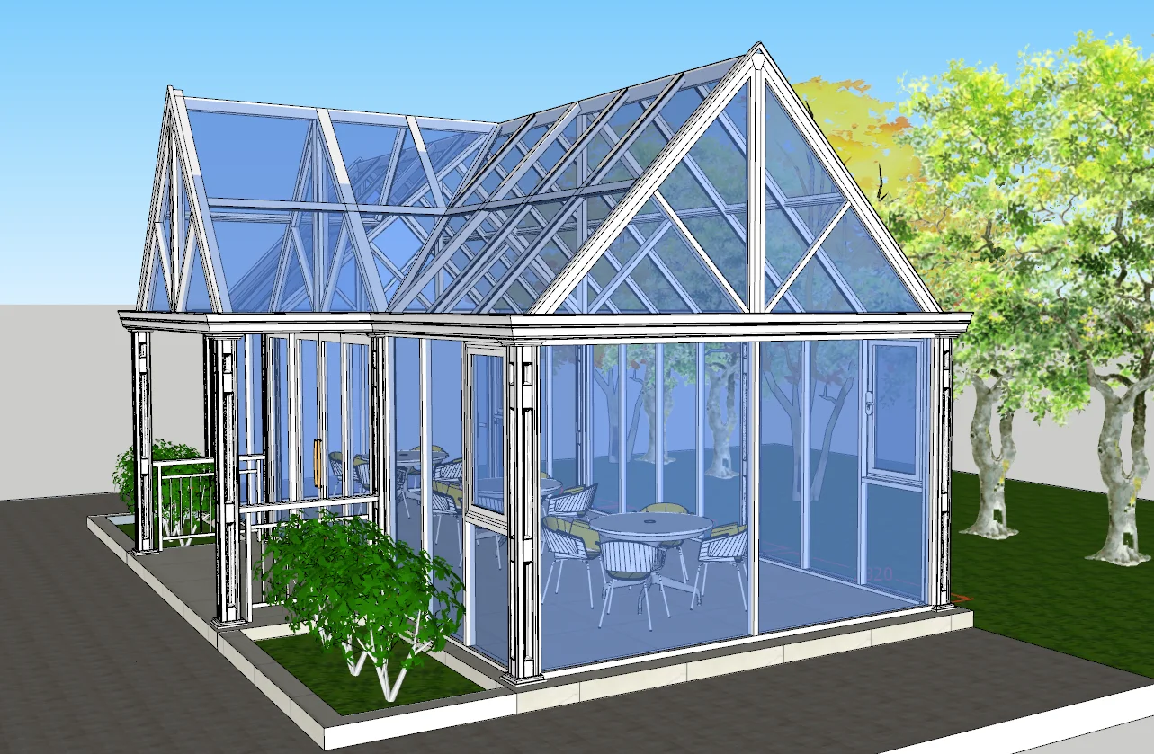 Customize Victorian Glass House /Sun Room /Winter Garden Price