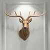 [HHT] American Country Lucky Deer Head Wall Hanging Decoration Pendant Living Room Restaurant Entrance Hallway Aisle Background 2
