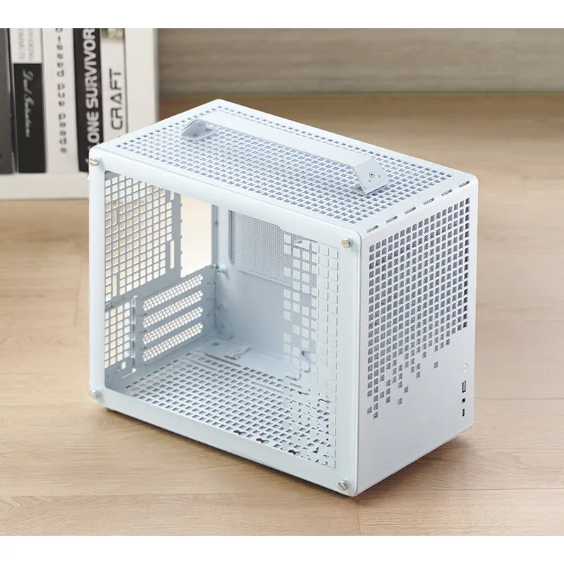 Jonsbo Z20 pc case pc chassis computer chassis frame with Handle for max 240mm Air Cooler 163mm Graphics Card Type-C Desktop Portable Compact Option
