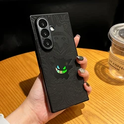Cool Cartoon Gengar Shockproof Leather Phone Case Cover - Galaxy Z Fold8 (GG - Black)