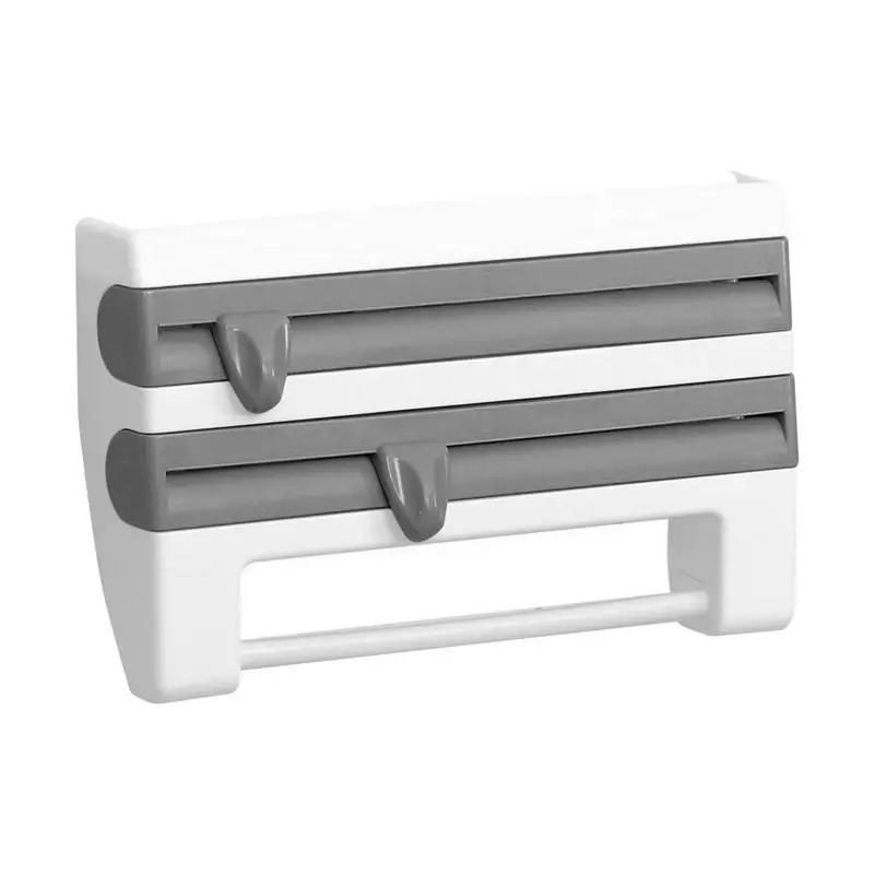 Wrap Dispenser Food Wrap Foil Holders Dispenser Cutter WallMount