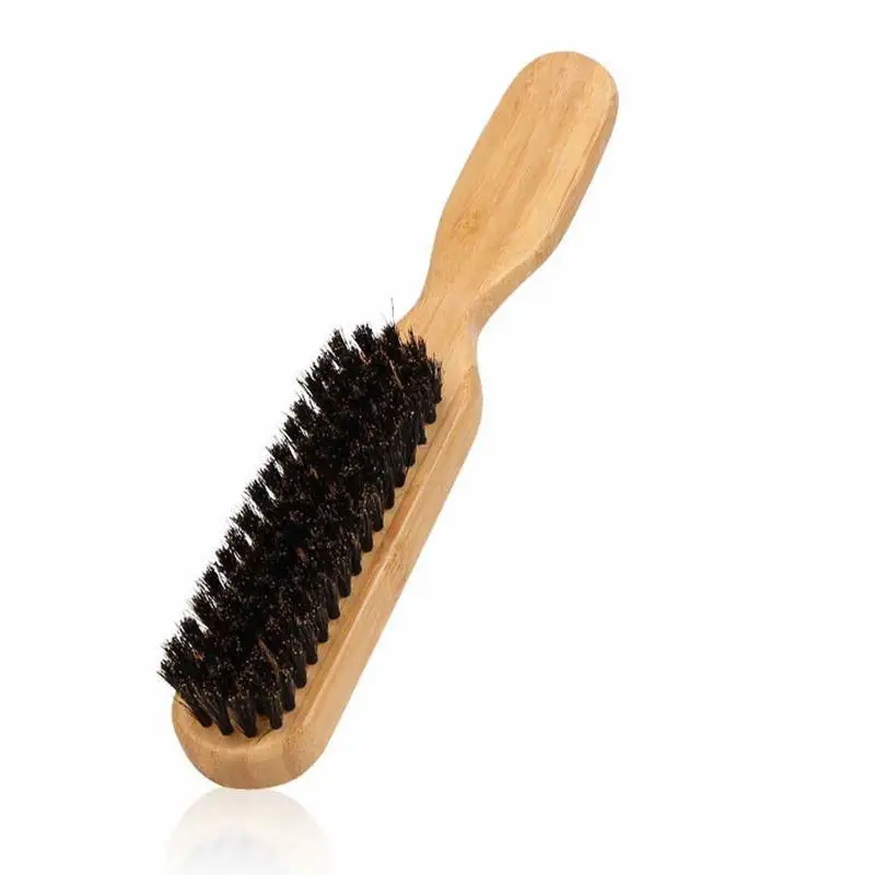 

Boar Bristle Hair Brush Travel Mustache Comb Mustache Brush Beard Brush Beard Grooming Tool Hair Brush For Detangling Smoothing