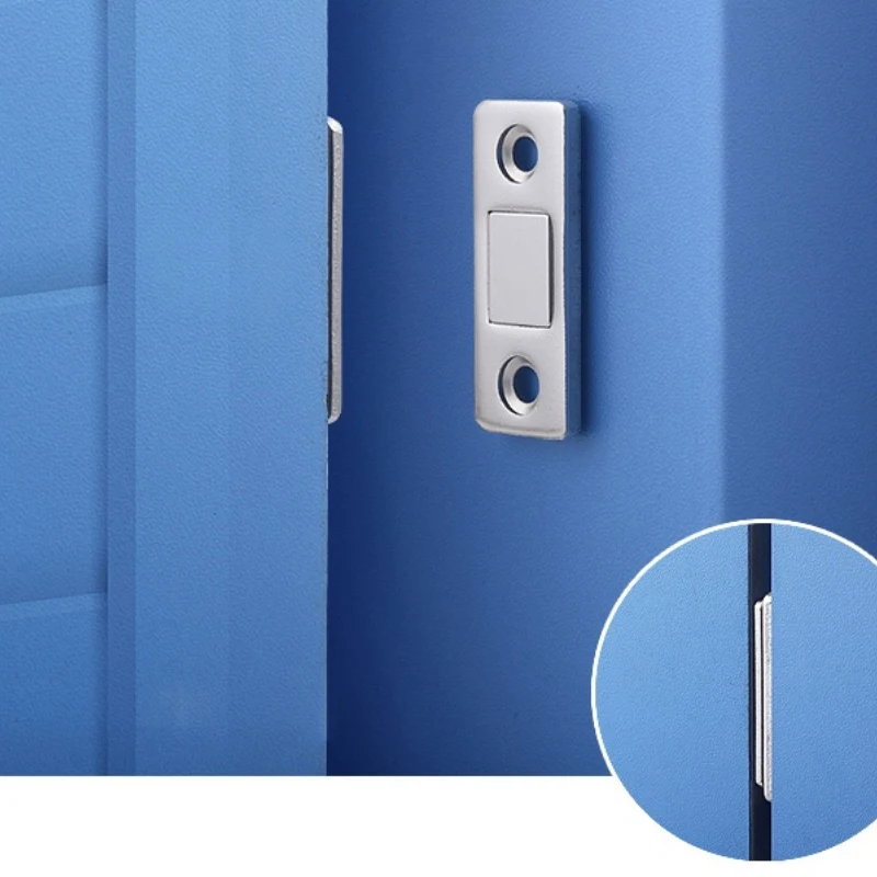 Magnetic Cabinet Catches 2pcs/Set Magnetic Cabinet Catches Magnet Door Stops Hidden Door Closer For Closet