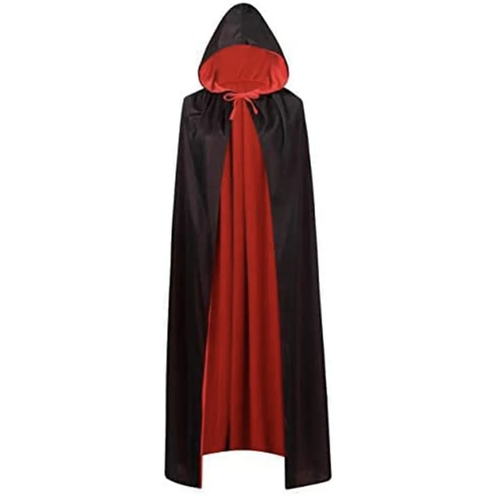 Wizard robe, black-red 