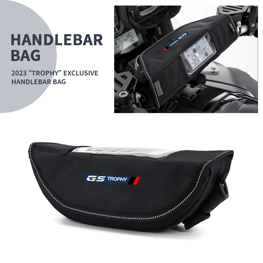 

For BMW R1250GS Trophy R1200GS F850GS F750GS F900XR F900R F700GS F800GS Waterproof Bag Storage Handlebar bag Travel Tool Bag
