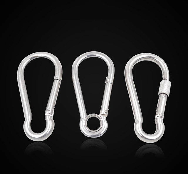 Carabiner Spring Clip - Steel - Heavy Duty