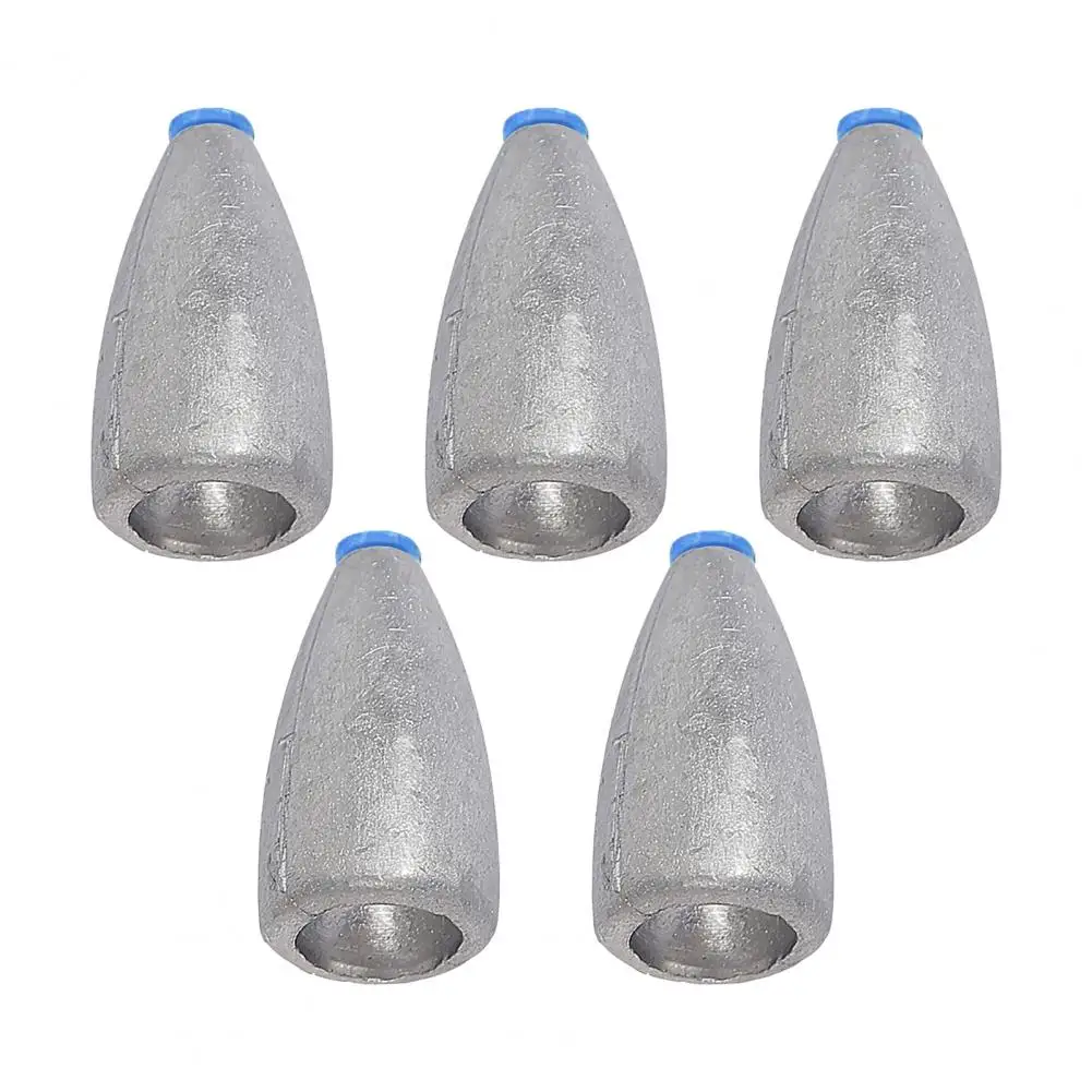 5 Pcs/Set Fishing Weight Sinker Small Fishing Tool Fishing Sinker