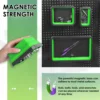 3Pcs Collapsible Magnetic Parts Tray Silicone Foldable Screw Bowl Tool Part Storage Box Plumber Carpenters Tool Organizer Tray 3